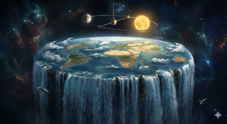 Como seria a vida se a Terra fosse plana? Um cenário caótico