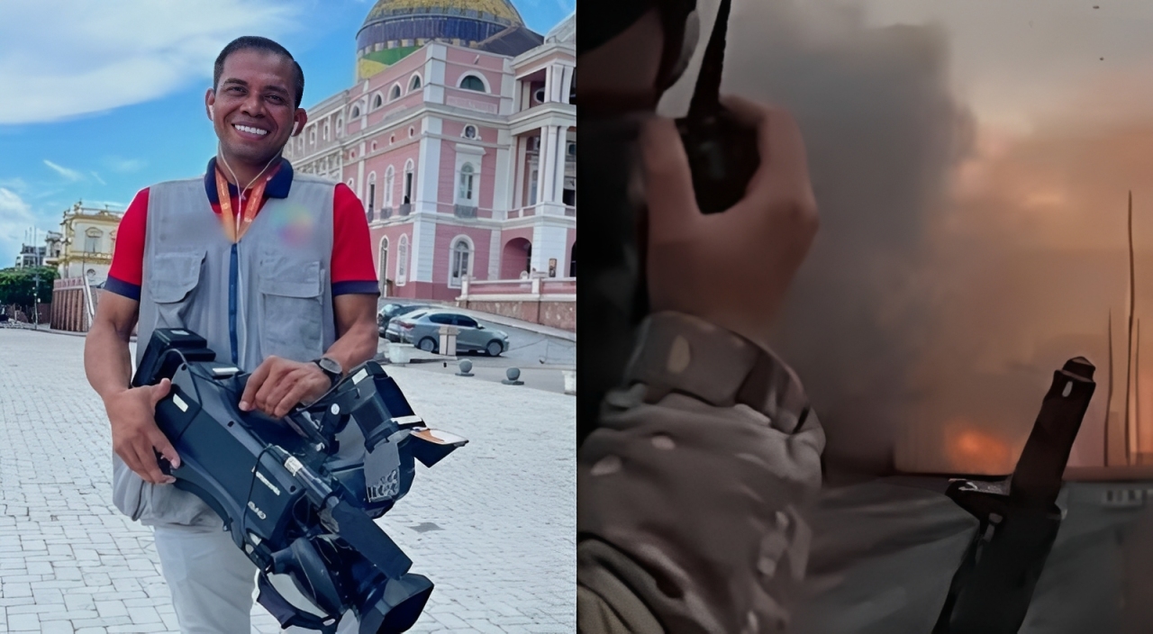 Cinegrafista brasileiro é atingido por míssil na guerra da Ucrânia; vídeo