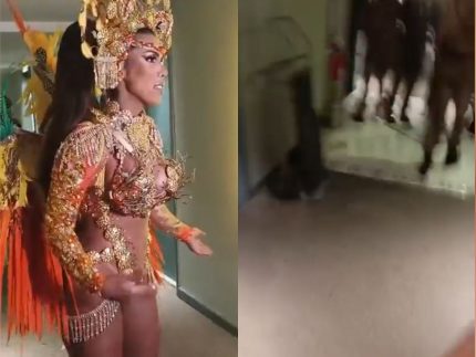 antes-de-desfile,-musa-e-integrantes-da-comissao-de-frente-de-escola-quase-saem-na-mao-no-rio