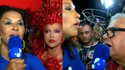 Repórter denuncia agressões durante estreia de Virginia na Grande Rio