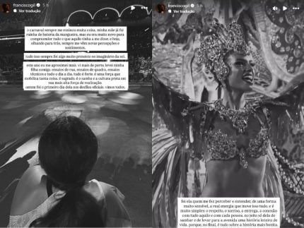 fran-gil-homenageia-a-mae,-preta-gil,-e-exalta-alane-dias-em-reencontro-com-o-carnaval