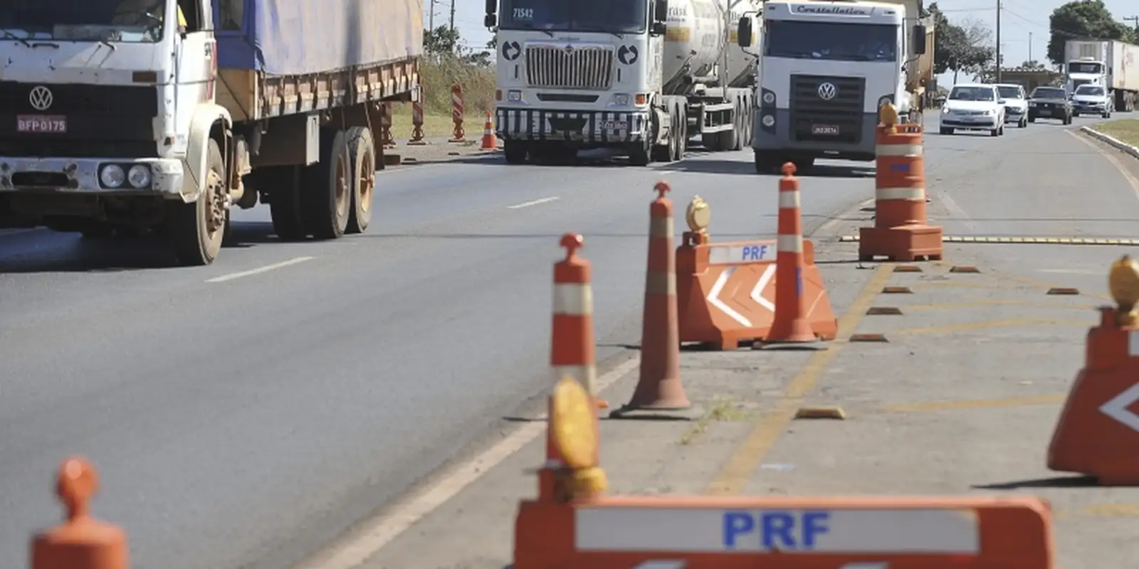 PRF: quase 44% das mortes nas estradas envolvem veículos de carga