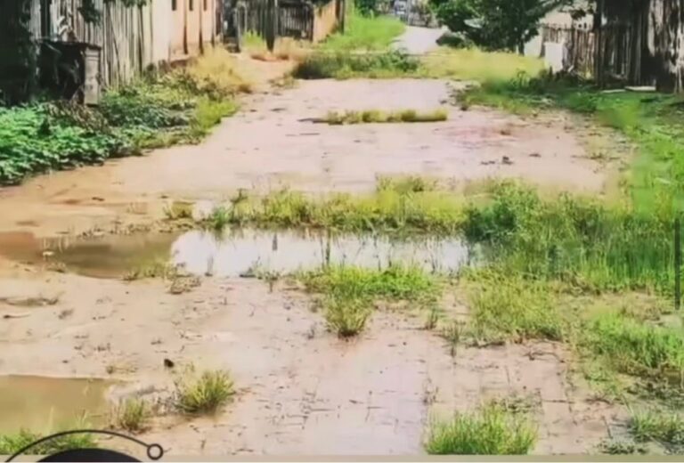 Rua está abandonada em Sena Madureira, denuncia morador
