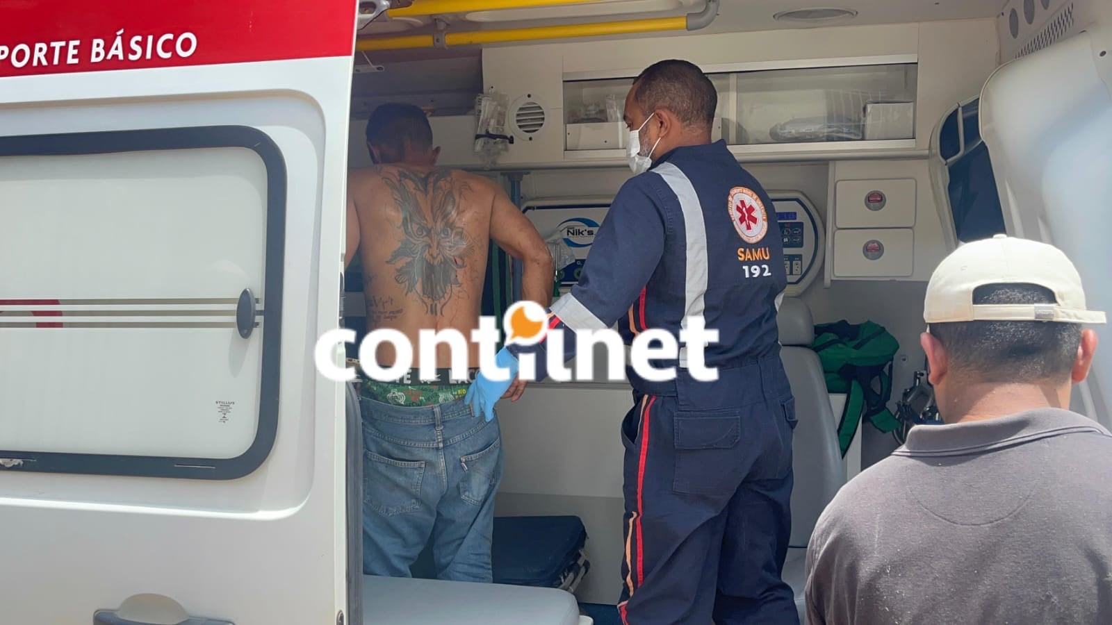 Monitorado, de 38 anos, foi vítima de uma tentativa de latrocínio