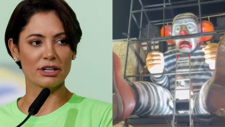 Ex-primeira-dama comentou homenagem a Lula e contestou representação do ex-presidente em carro alegórico na Sapucaí.