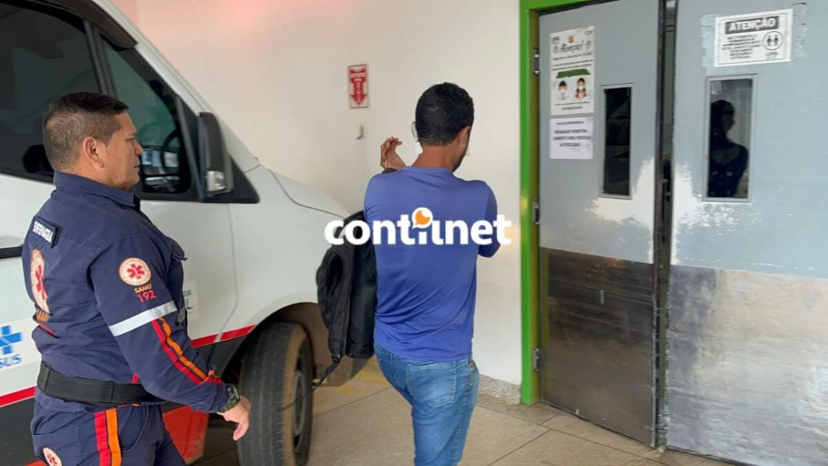 Homem é ferido no pescoço pela namorada durante discussão