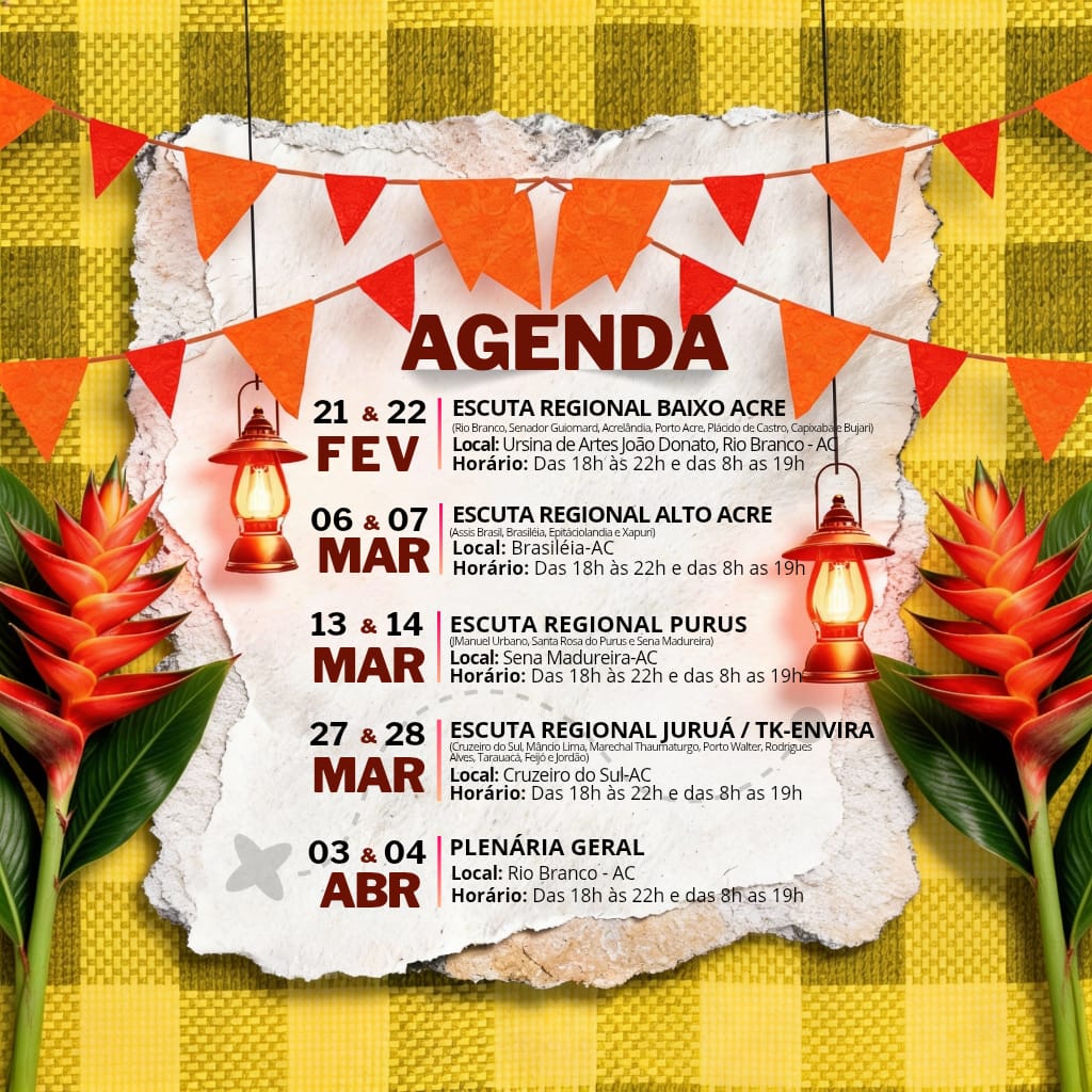 Cronograma do Fórum