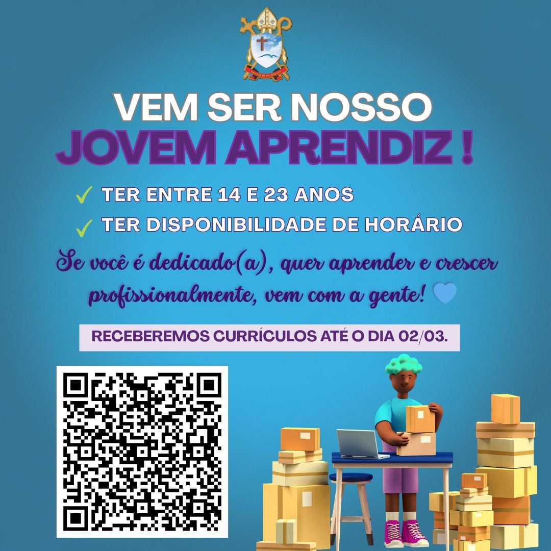 Diocese de Rio Branco abre processo seletivo para Jovem Aprendiz