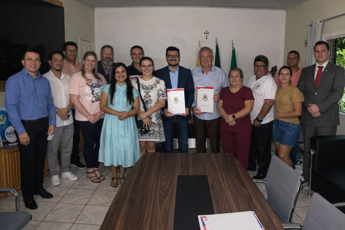 A Universidade Amazonica de Pando firmou convênio com a Prefeitura de Plácido de Castro