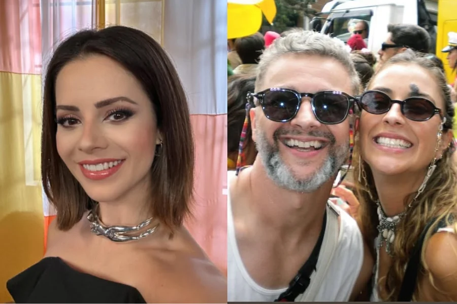 Sandy comenta foto de Lucas Lima com a nova namorada, Nina Forlin, no Carnaval de 2026.