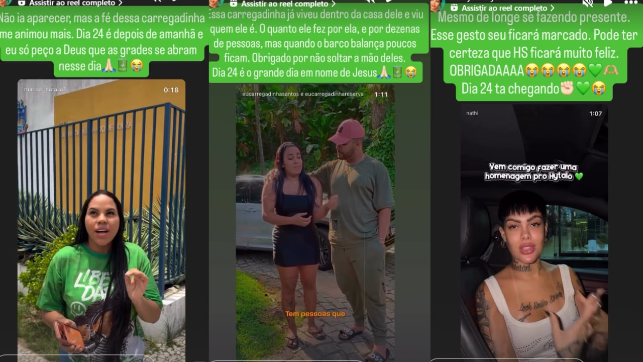 Influenciadora adolescente Kamylinha comenta nas redes sociais condenação de Hytalo Santos e Euro por produção de conteúdo sexual envolvendo menores.