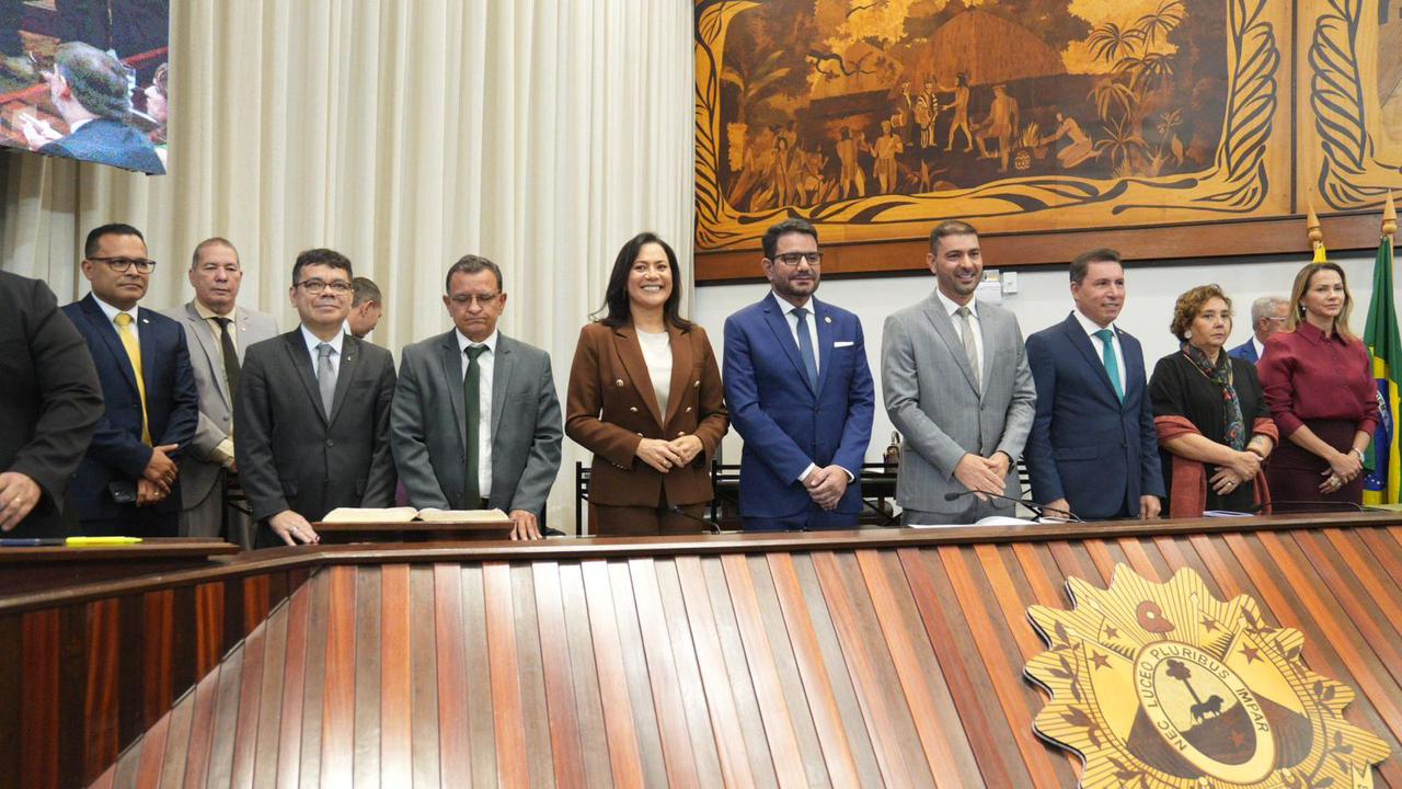 Deputado Tadeu Hassem participa da abertura dos trabalhos na Aleac.