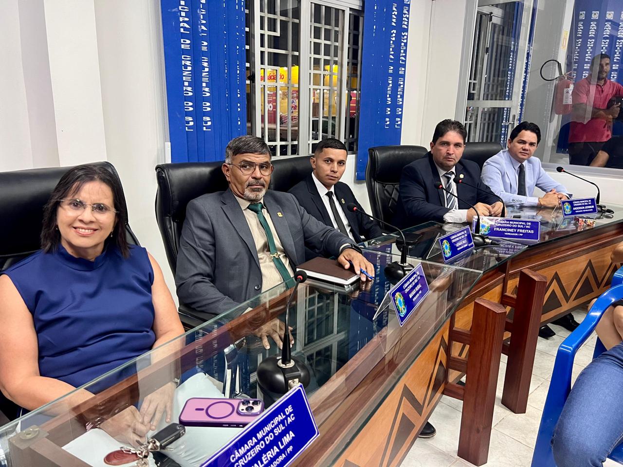 Abertura dos trabalhos legislativos 2026 em Cruzeiro do Sul.
