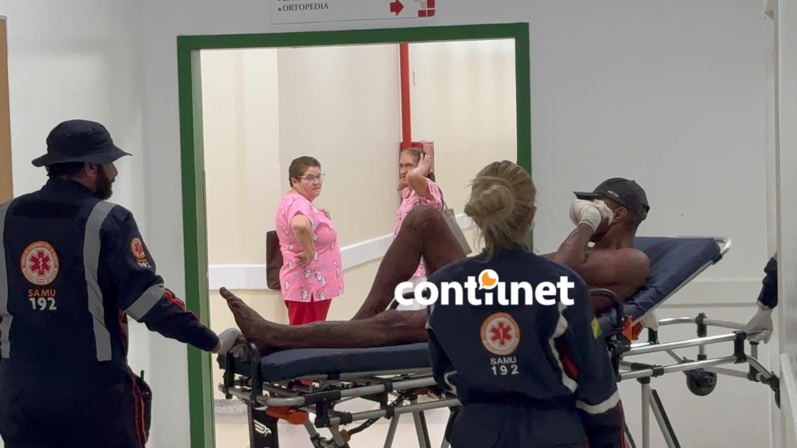 Homem que teve mão amputada e suspeita de possível disciplina