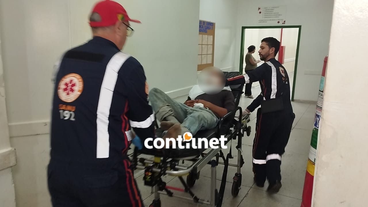 Evandro Ribeiro Barbosa, de 19 anos, ficou ferido na tarde deste domingo (8) após ser atingido pela cabeça de um touro em uma fazenda localizada na Vila do V, no município de Porto Acre