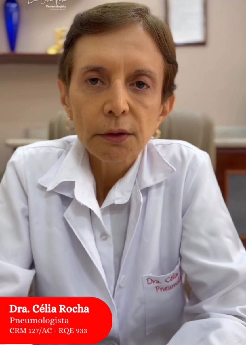 Médica explica que vacina contra pneumococo previne formas graves de pneumonia e reforça responsabilidade do paciente no tratamento.