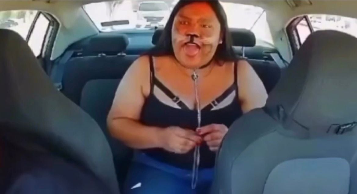 Vídeo de corrida por aplicativo mostra jovem dizendo ser cachorro e cena divide opiniões sobre autenticidade do caso nas redes sociais.