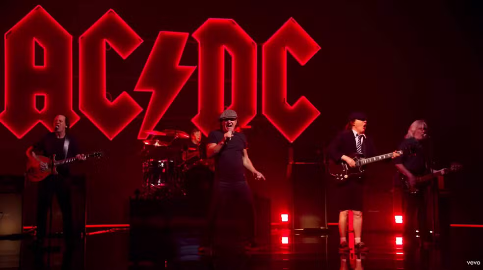Show do AC/DC em São Paulo no MorumBIS pela turnê Power Up 2026.