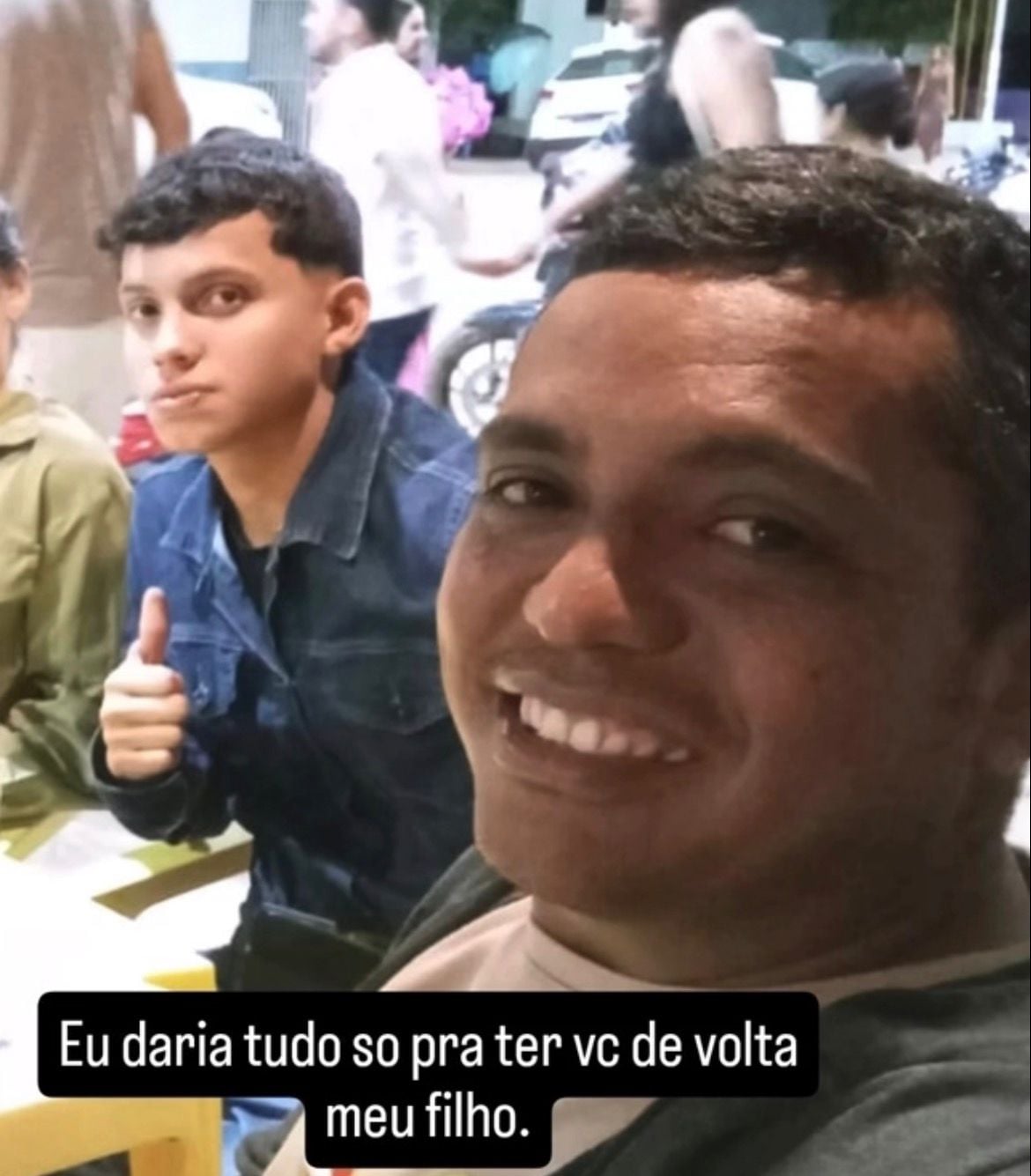 Maycon foi uma das duas vítimas fatais do acidente registrado na Rua Cunha Vasconcelos | Foto: Reprodução