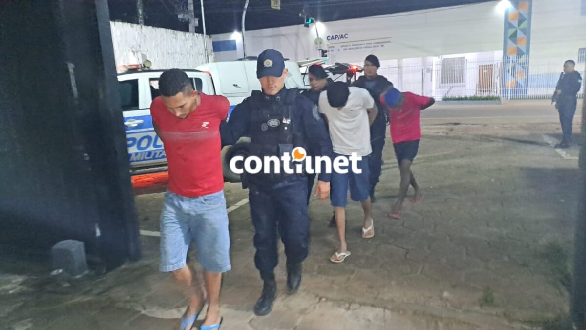 Patrulhamento da Força Tática resulta em prisões por tráfico