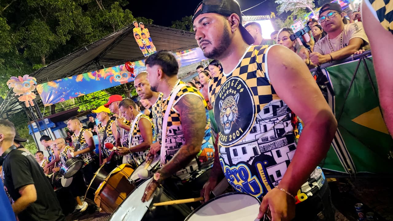 Bateria do Bloco 6 é D+ abre o Carnaval 2026