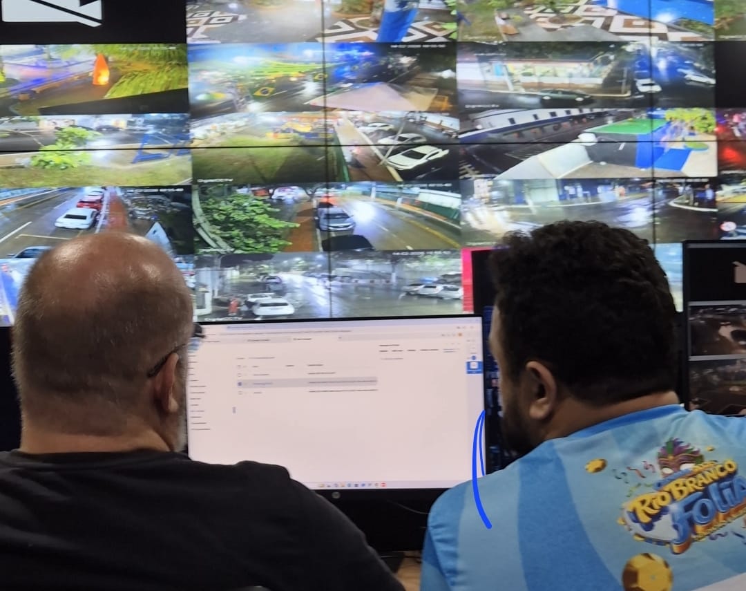 De acordo com o coronel, o sistema permite identificar toda movimentação no raio de um quilômetro da área da festa