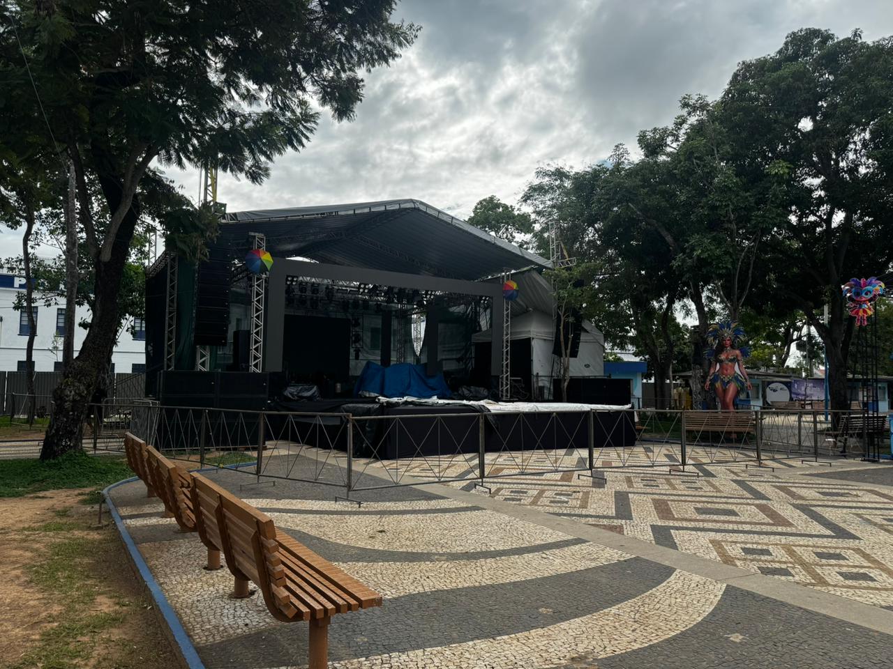O palco principal está em novo local neste ano | Foto: ContilNet