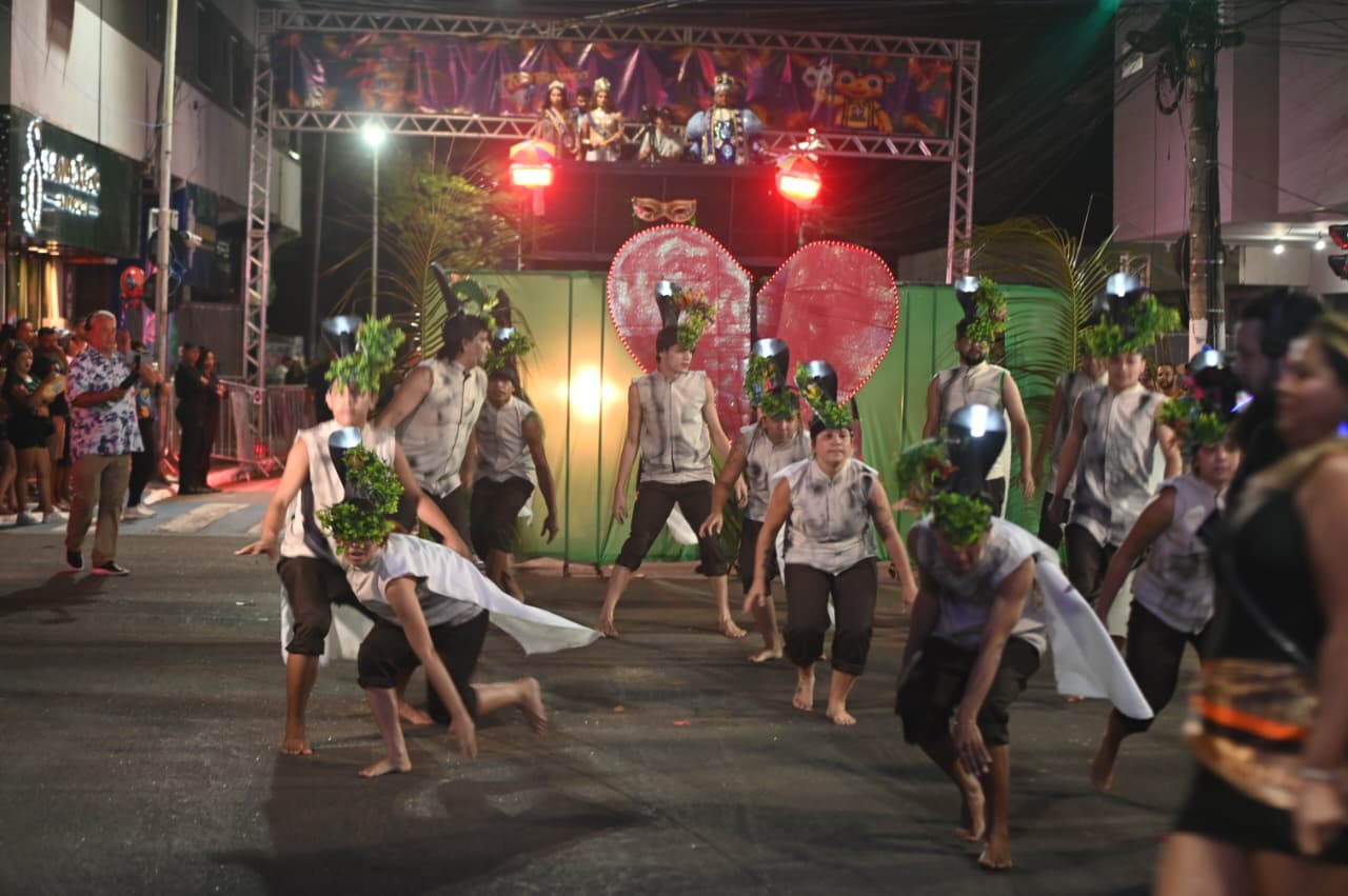 As alas evoluíram com sincronia, cores intensas e presença marcante na avenidaAs alas evoluíram com sincronia, cores intensas e presença marcante na avenida