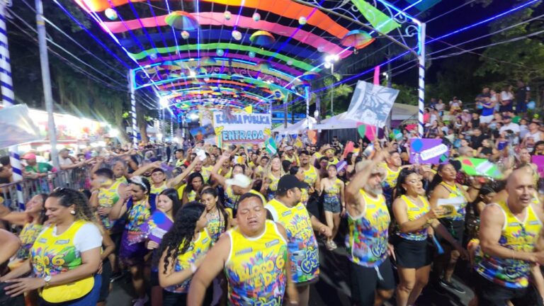 Mais de 64 mil pessoas frequentaram o Carnaval durante os cinco dias de festa