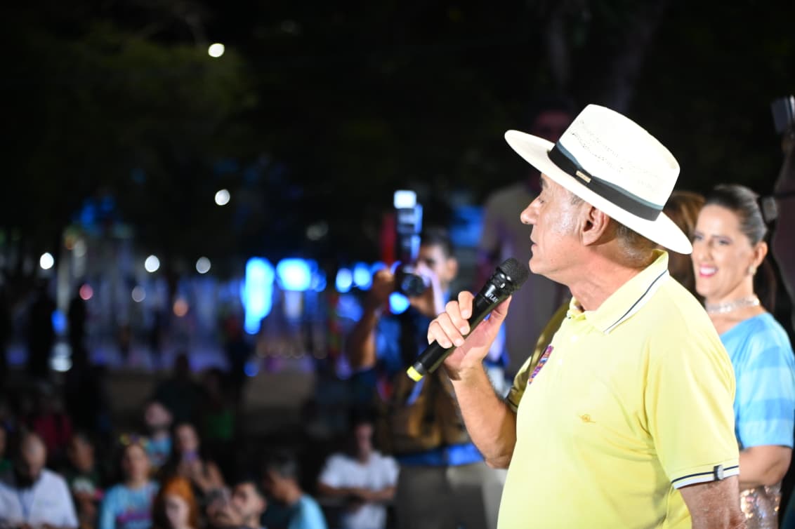 O prefeito destacou que essa é mais uma festa que entra pra história.