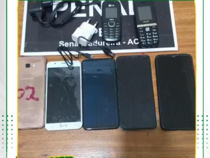 Os aparelhos e acessórios foram recolhidos e devem passar pelos procedimentos administrativos e investigativos cabíveis