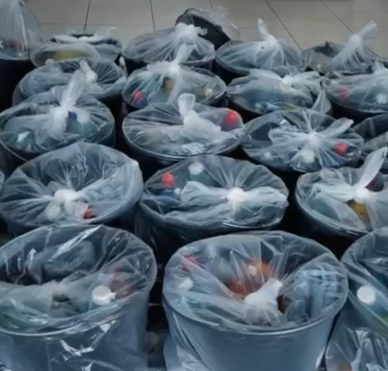 O vereador doou seu salário para compra de cestas básicas