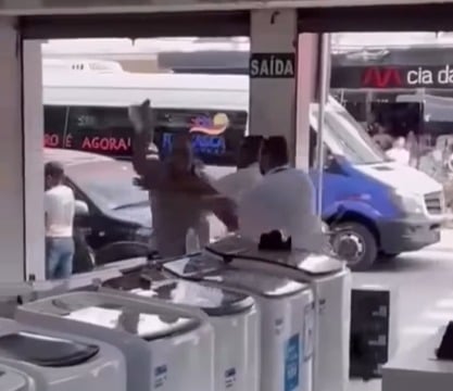 Cliente destrói loja após troca de produto ser negada e causa prejuízo de R$ 40 mil