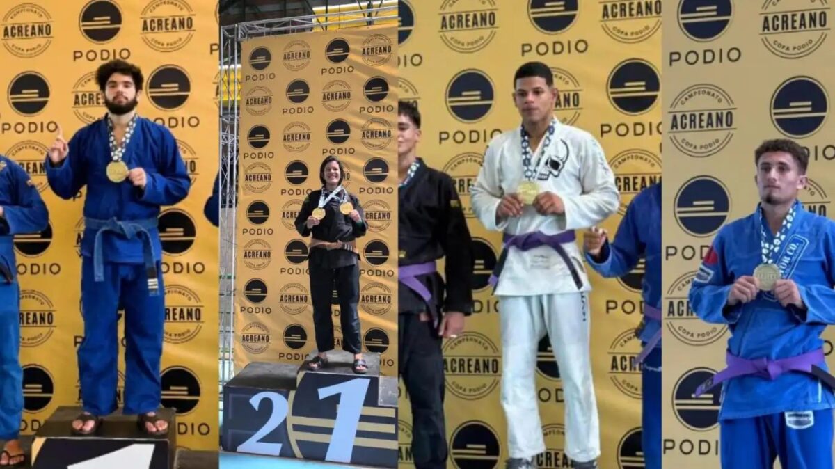 Atletas do interior do Acre brilham na Copa PĂłdio 2026 de Jiu-JĂtsu em Rio Branco Atletas do interior do Acre brilham na Copa PĂłdio 2026 de Jiu-JĂtsu em Rio Branco