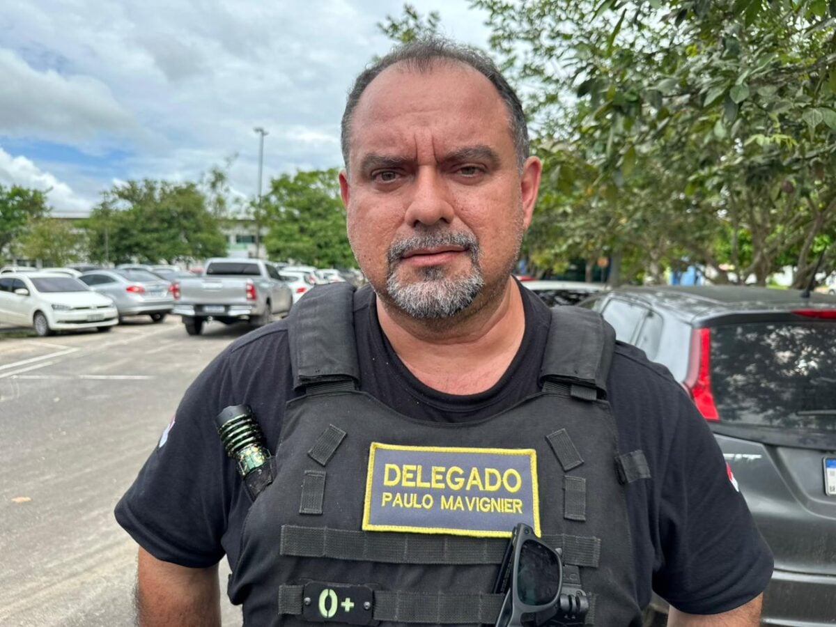 Delegado Paulo Mavinier, diretor da Polícia Civil do Interior (DPI)