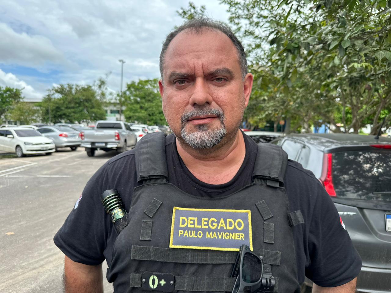 Delegado Paulo Mavinier, diretor da Polícia Civil do Interior (DPI)