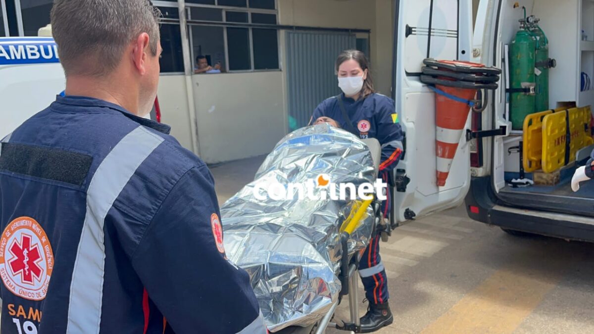 Trabalhador sofre descarga elétrica e queda de altura durante instalação de outdoor na BR-364