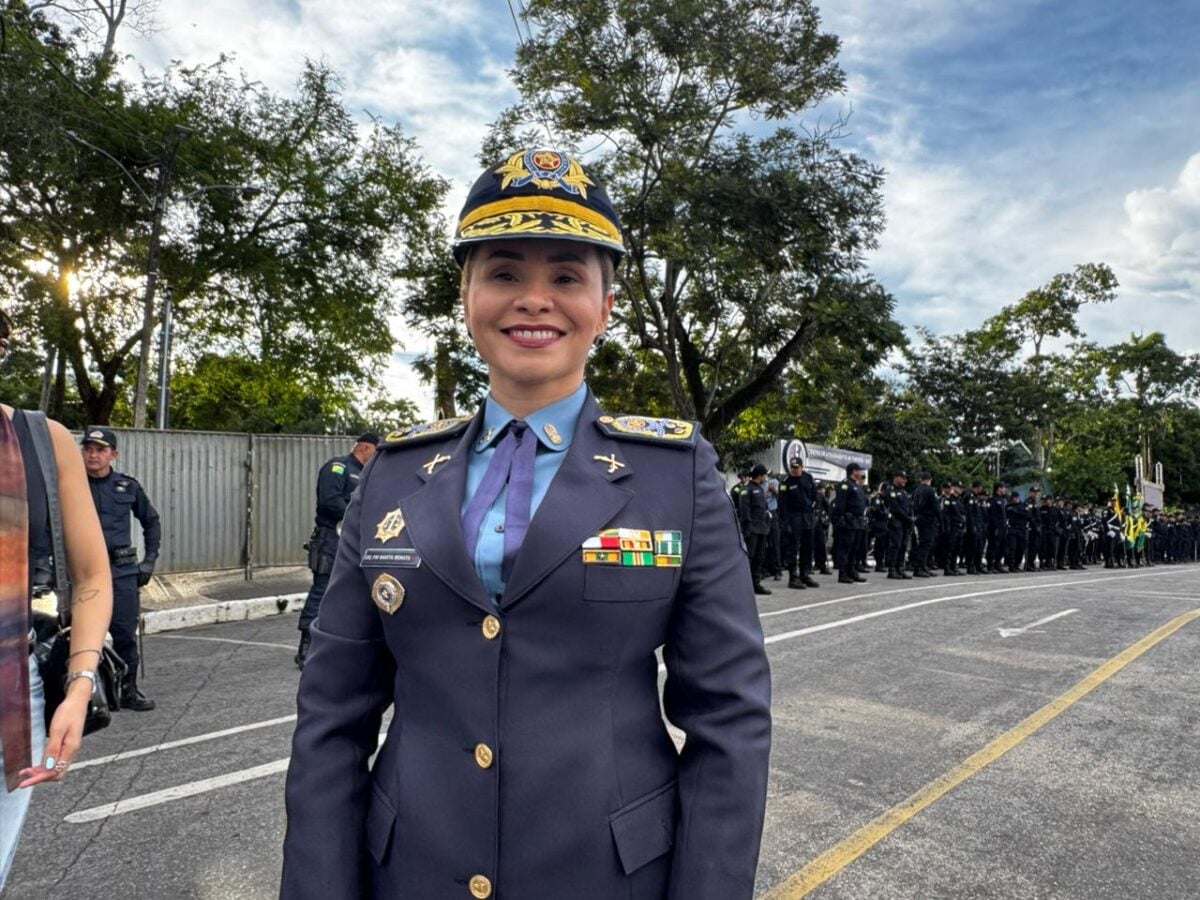 Comandante-geral da PMAC, Marta Renata