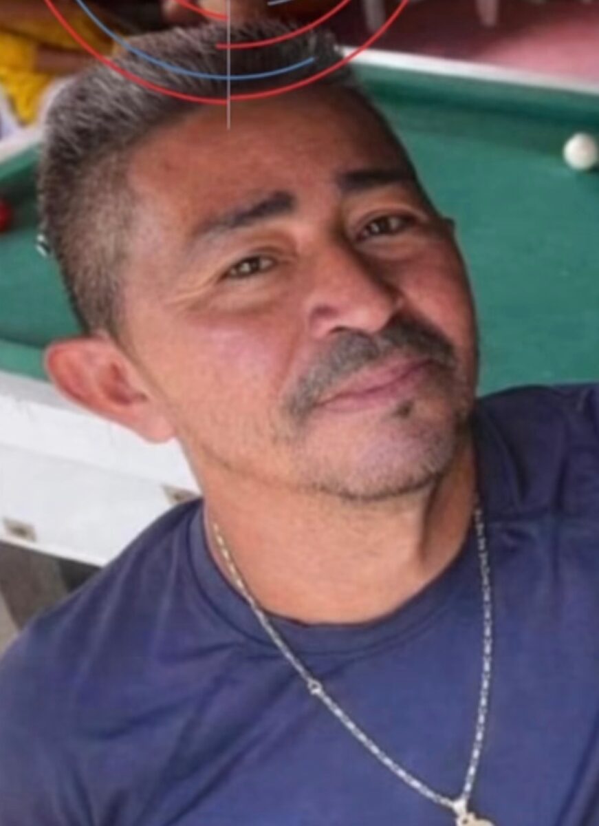 O homem, conhecido como "Bacia", está desaparecido