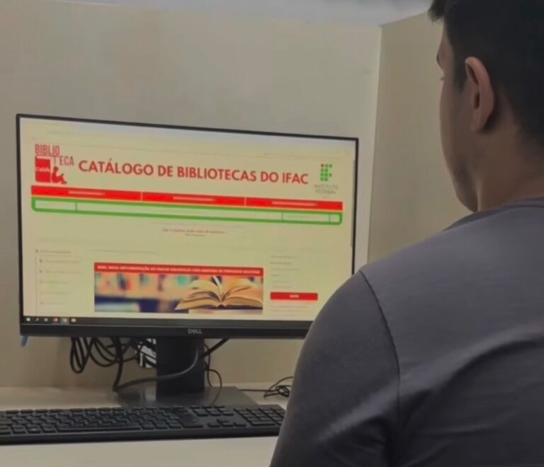 Ifac lança novo catálogo de bibliotecas e amplia acesso a conteúdos para estudantes