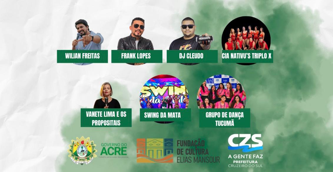 Atrações do evento