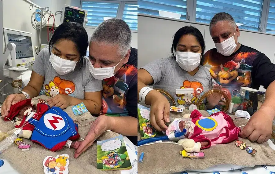Mãe com doença autoimune dá à luz bebê com peso de uma lata de refri