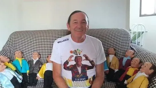 Marquito, humorista do Programa do Ratinho, está internado em estado estável após acidente de moto/Foto: Reprodução