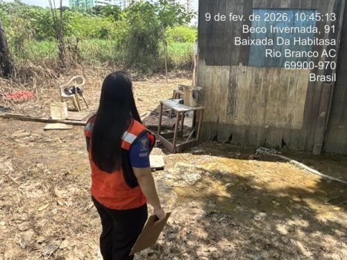 Vistorias em bairros afetados com a cheia