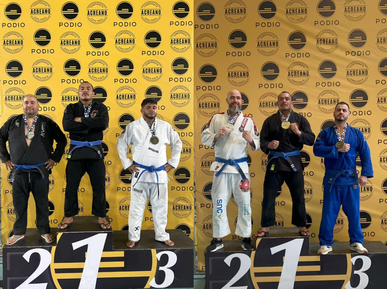 Além de representar o município com excelência, Coutinho se consolida como referência no jiu-jítsu acreano