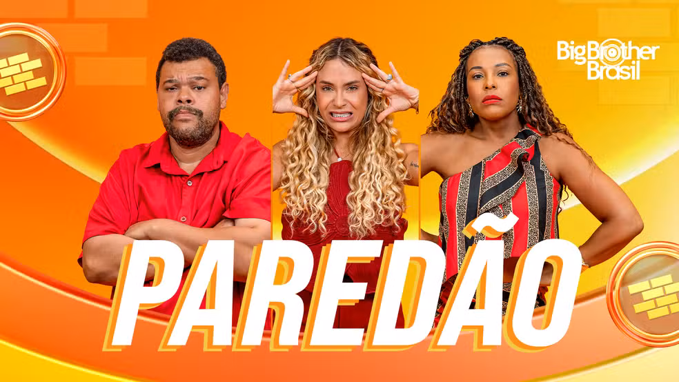 Babu Santana, Sol Vega e Sarah Andrade disputam o quarto paredão do BBB 26 após semana marcada por rivalidade, contragolpe e prova Bate e Volta.