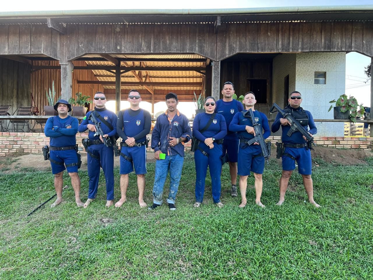 Polícia realiza Operação Fluvial em Sena Madureira/Foto: 8ºBPM