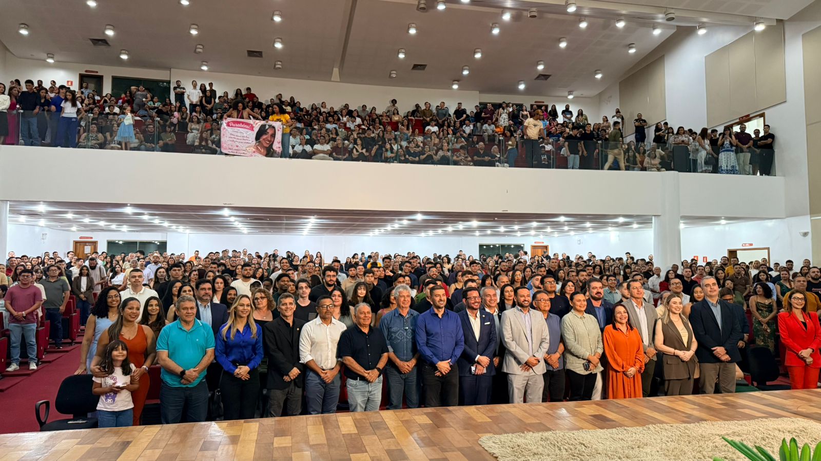 O evento ocorre no auditório do Teatro da Universidade Federal do Acre (Ufac)