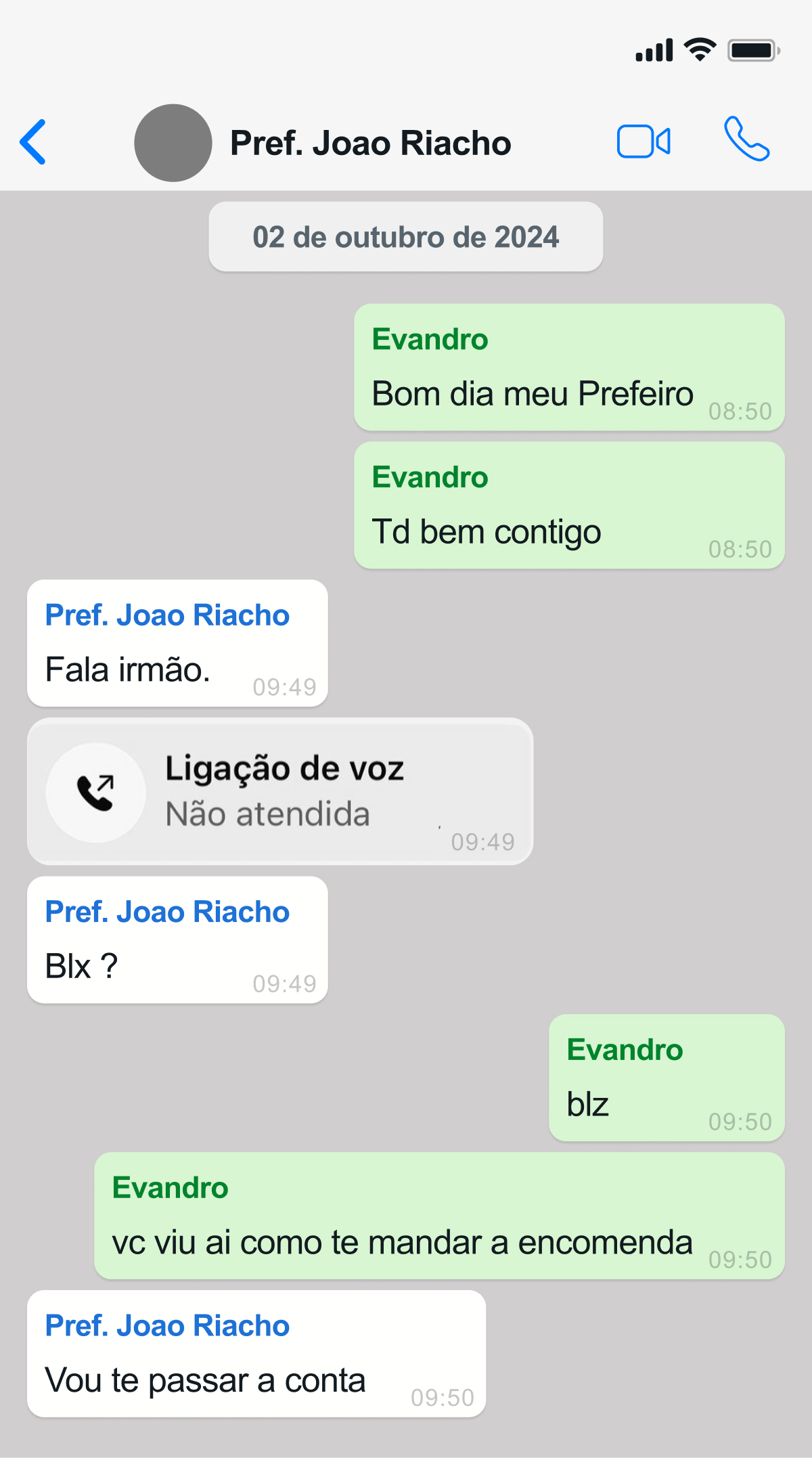 Mensagens atribuídas a empresário investigado na Operação Overclean citam acordos com prefeitos, repasses em dinheiro e negociações em municípios baianos.