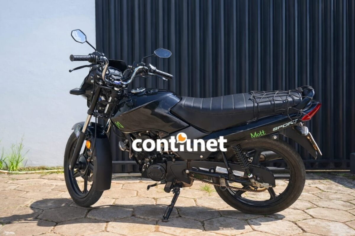 Moto que a dupla andava